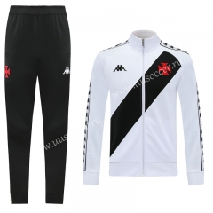 2020-2021 CR Vasco da Gama White Soccer Jacket Uniform-LH