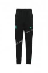 Champions League 2020-2021 Barcelona Black Thailand Soccer Long Pants-LH