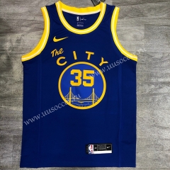 2020-2021 Golden State Warriors Blue #35 Jersey-311