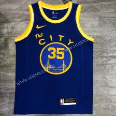 2020-2021 Golden State Warriors Blue #35 Jersey-311