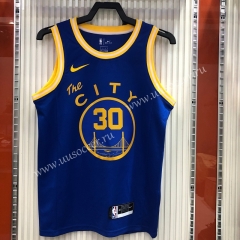 2020-2021 Golden State Warriors Blue #30 Jersey-311