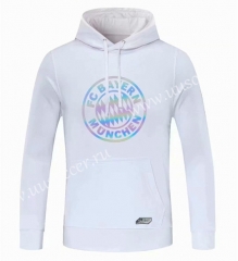 2020-2021 Bayern München White Thailand Tracksuit Top With Hat-CS