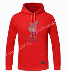 2020-2021 Liverpool Red Thailand Tracksuit Top With Hat-CS