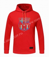 2020-2021 Barcelona Black Thailand Tracksuit Top With Hat-CS