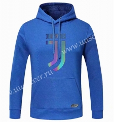 2020-2021 Juventus Blue Thailand Tracksuit Top With Hat-CS