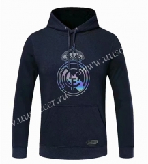 2020-2021 Real Madrid Royal Blue Thailand Tracksuit Top With Hat-CS