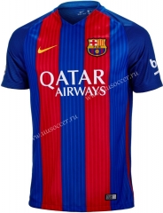 2016-2017 Retro Version Barcelona Home Red & Blue Thailand Soccer Jersey AAA