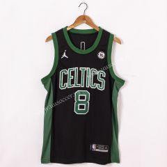 2020-2021 City Version NBA Boston Celtics Black #8 Jersey