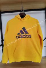 2020-2021 Addi Yellow Thailand Soccer Tracksuit With Hat-16