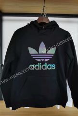 2020-2021 Addi Black Thailand Soccer Tracksuit With Hat-06