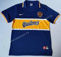 97 Retro Version Boca Juniors Home Blue Thailand Soccer Jersey-912