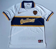 97 Retro Version Boca Juniors Away White Thailand Soccer Jersey-912