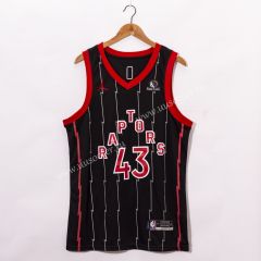 2020-2021 NBA Toronto Raptors Thunder Black #43 Jersey