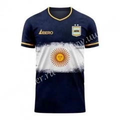 Gai nian Version 2020-2021 Argentina Royal Blue Rugby Jersey