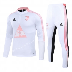 Joint Edition 2020-2021 Juventus White Thailand Tracksuit Uniform-GDP
