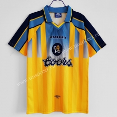 95-97 Retro Version Chelsea Away Yellow Thailand Soccer Jersey AAA-C1046