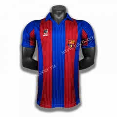 90 Retro Version Barcelona Home Red & Blue Thailand Soccer Jersey AAA-C1046
