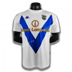 2002-2003 Retro Version Brescia Calcio White Thailand Soccer Jersey AAA-C1046