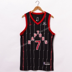 2020-2021 NBA Toronto Raptors Thunder Black #7 Jersey