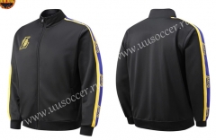 NBA Los Angeles Lakers Black Jacket Top-SJ