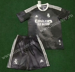 2020-2021 Joint Edition Real Madrid Black Soccer Uniform-SKE