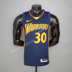 2020-2021 New Show Golden State Warriors Blue #30 Jersey-311