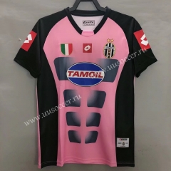 02-03 Retro Version Juventus Red & Pink Thailand Soccer Jersey AAA-811