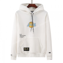 NBA Los Angeles Lakers White Tracksuit Top With Hat-LH