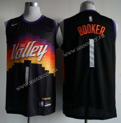 2020-2021 City Versiob NBA Phoenix Suns Black #1 Jersey
