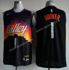 2020-2021 City Versiob NBA Phoenix Suns Black #1 Jersey