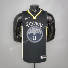2019 NBA Golden State Warriors Black #11 Jersey-311