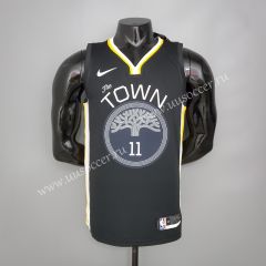 2019 NBA Golden State Warriors Black #11 Jersey-311
