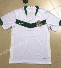 2006 Retro Version Mexico Away White Thailand Soccer Jersey AAA-HR