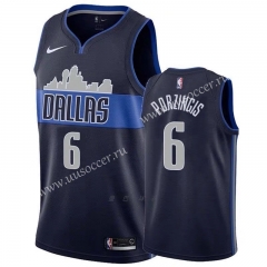 2020-2021 Snow Version NBA Dallas Mavericks Black #6 Jersey-311