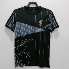 Commemorative Edition Retro Version Livepoor Black Thailand Soccer Jersey AAA-811