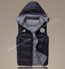 2021-2022 Ajax Black Double-sided Cotton Vest With Hat-GDP