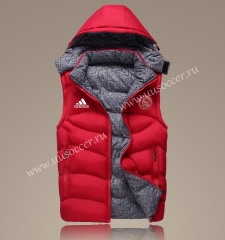 2022 Addi Red Double-sided Cotton Vest With Hat-GDP