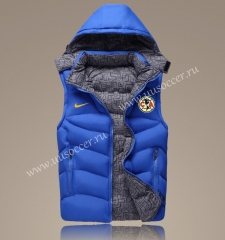 2021-2022 Club América Blue Double-sided Cotton Vest With Hat-GDP