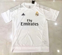 15-16 Retro Version Real Madrid Home White Thailand Soccer Jersey AAA-826