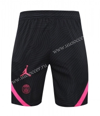 2021-22 Paris SG Black Thailand Soccer Shorts-418