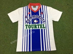 92-93 Retro Version Paris SG  Blue & White Thailand Soccer Jersey AAA-503