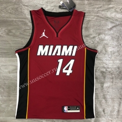 2020-2021 NBA Miami Heat Red #14 Jersey-311