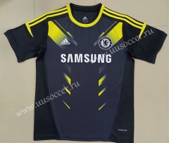 12-13 Retro Version Black Thailand Soccer Jersey AAA-HR
