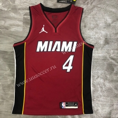 2020-2021 NBA Miami Heat Red #4 Jersey-311