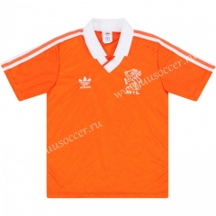 1990 Retro Version Netherlands Orange Thailand Soccer Jersey AAA-C1046