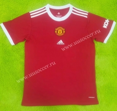 Retro Version Manchester United Home Red Thailand Soccer Jersey AAA-C2128