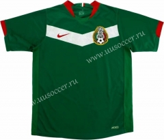 Retro Version 2006 Mexico Green Thailand Soccer Jersey AAA-HR