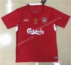 2005 Retro Version Liverpool Home Red Thailand Soccer Jersey AAA-908
