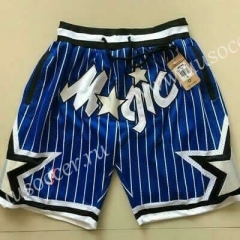 Orlando Magic Blue White & Blue NBA Shorts