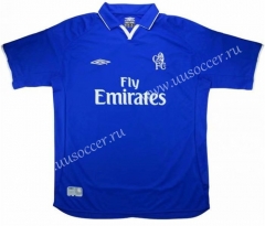 Retro Version 01-03 Chelsea Home Blue Thailand Soccer Jersey AAA-503